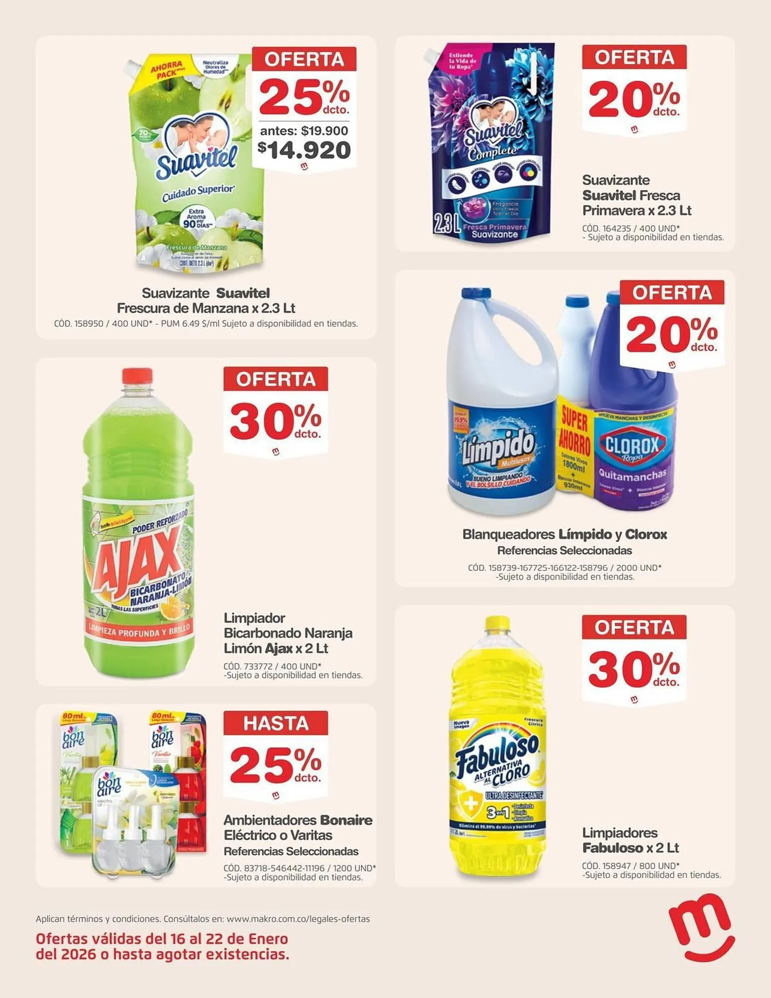 Catalogo de Catálogo Makro 16 de enero al 22 de enero 2026 - Pag 17