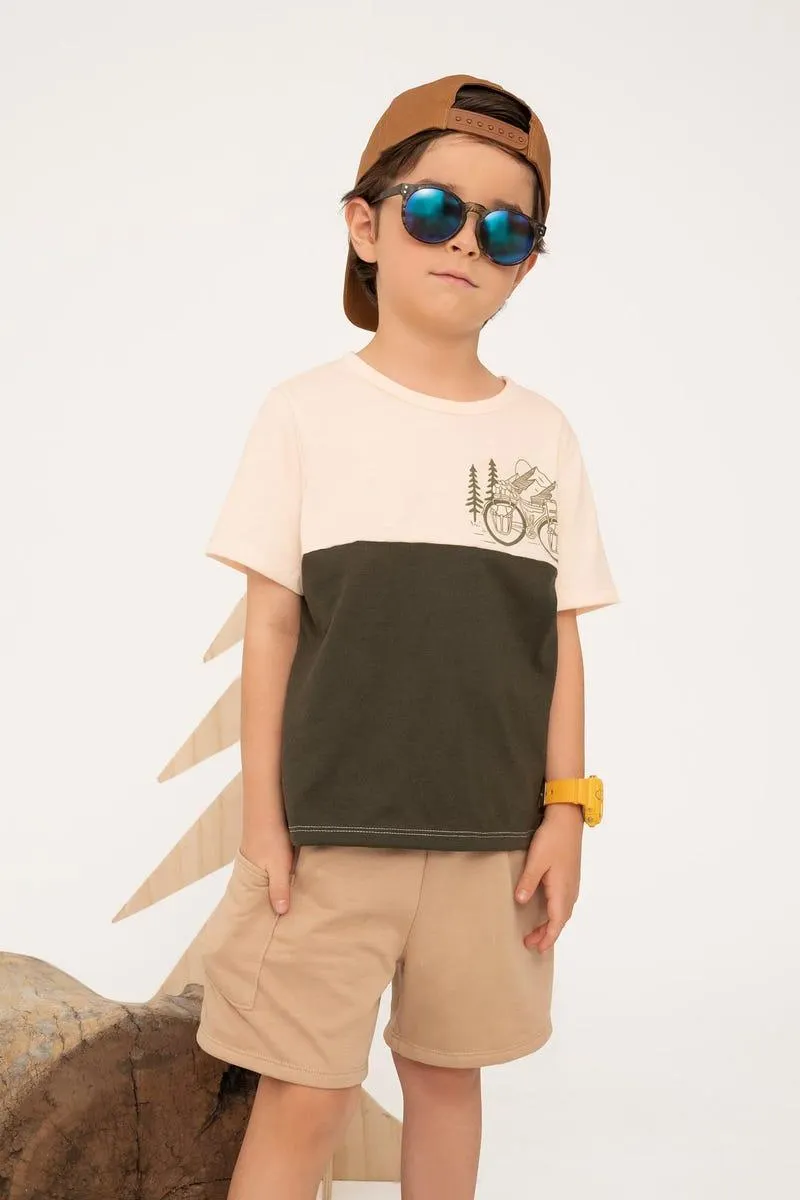 CONJUNTO X 2 CAMISETA - BERMUDA Multicolor