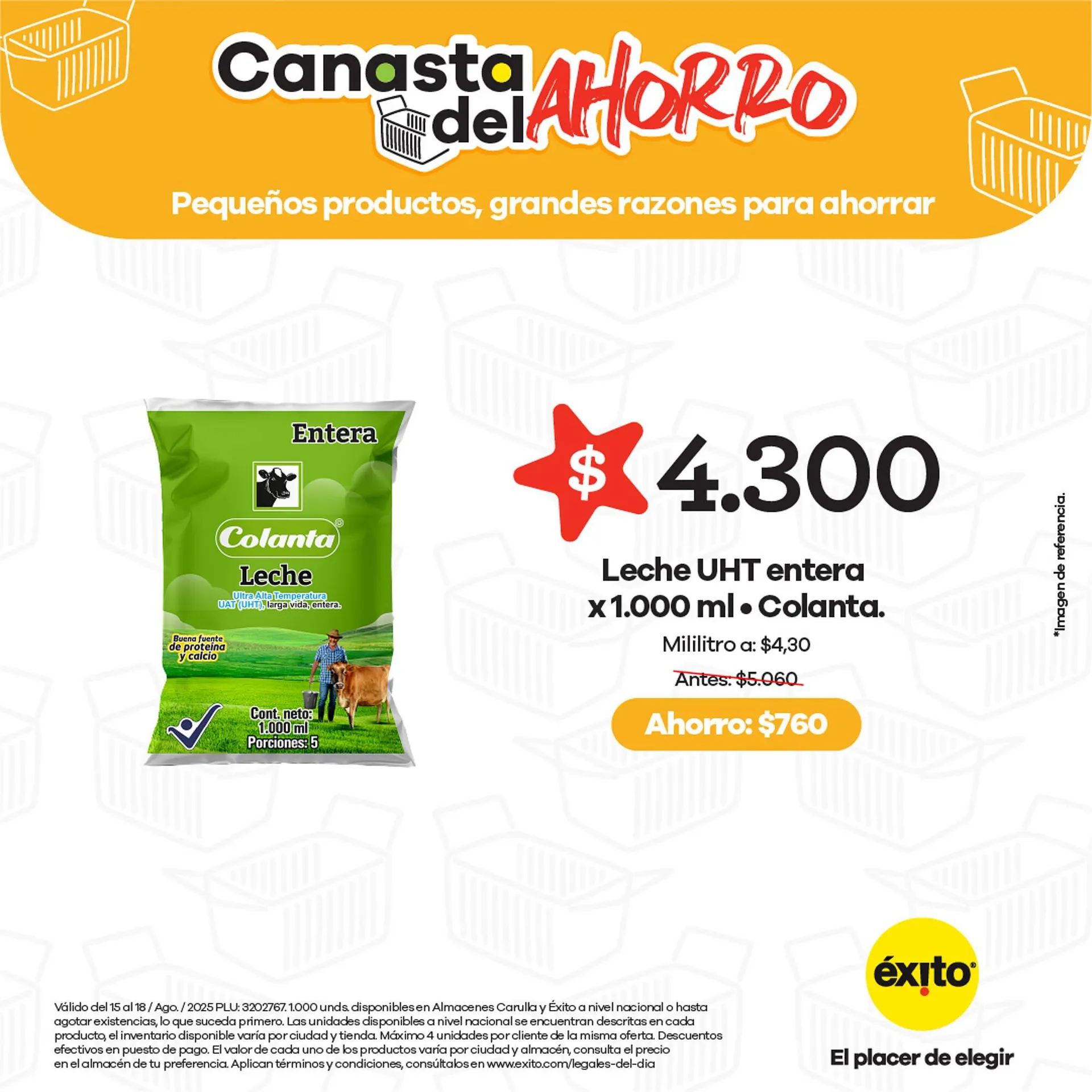 Catalogo de Catálogo Éxito 17 de agosto al 18 de agosto 2025 - Pag 2