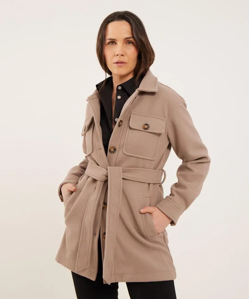Chaqueta Tipo Trench