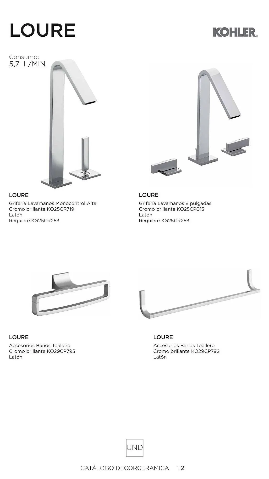 Catalogo de Catálogo Decorceramica 6 de noviembre al 6 de mayo 2025 - Pag 112