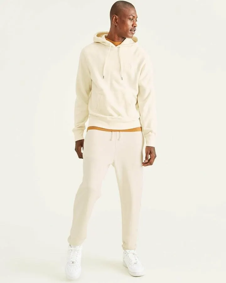 Sudaderas Dockers Deporte Hoodie,Regular Fit Hombre Blancas | CHMVW1792