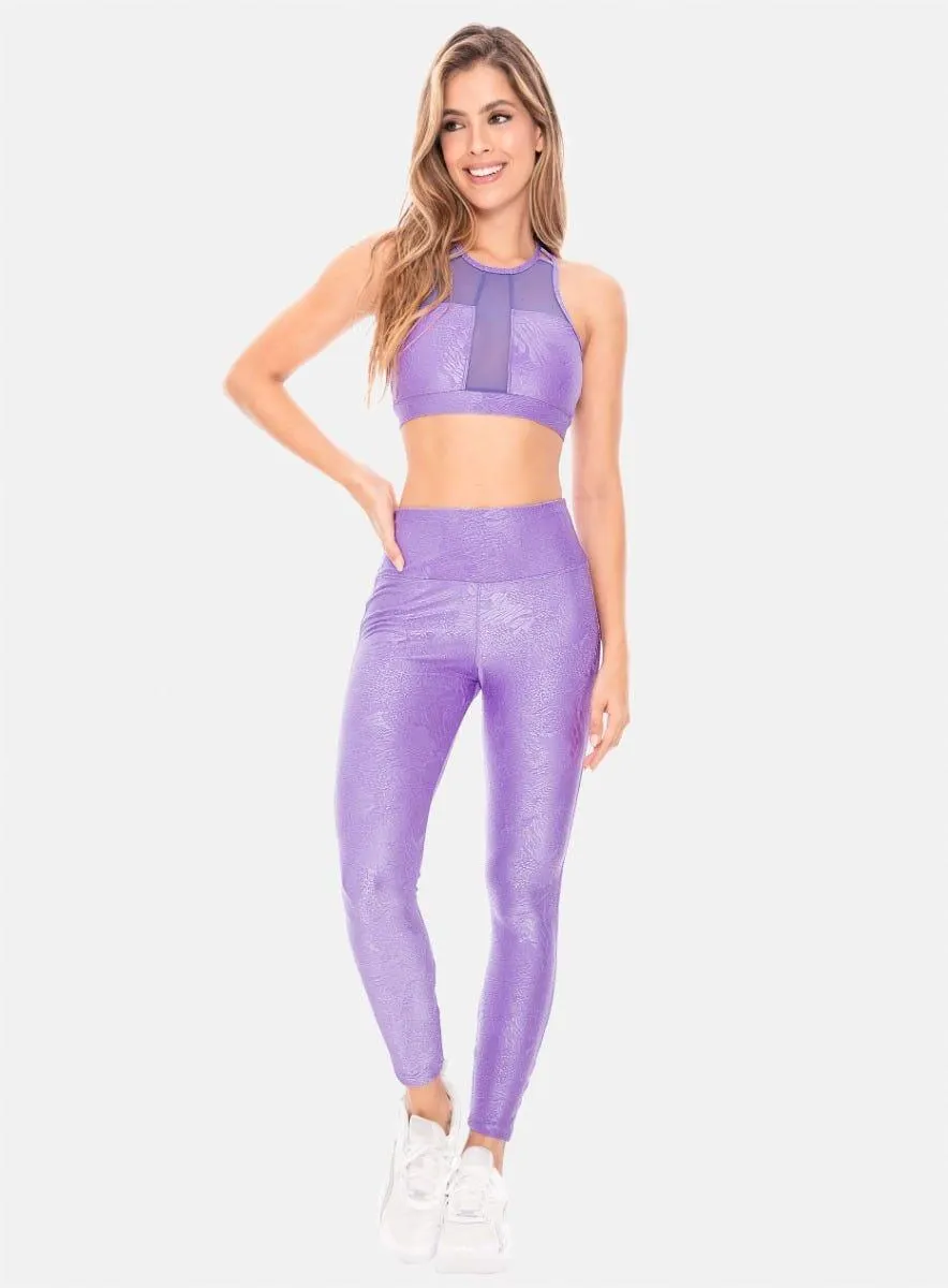 LEGGINS DEPORTIVO MUJER EN TELA JACQUARD TALLA ÚNICA