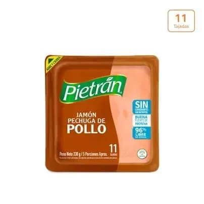 Jamón de Pollo Pietrán x 230g