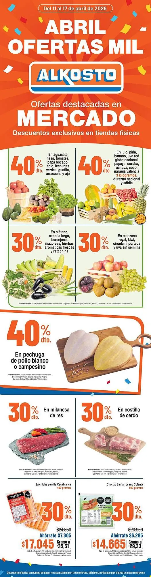 Catalogo de Catálogo Alkosto 11 de abril al 17 de abril 2026 - Pag 1