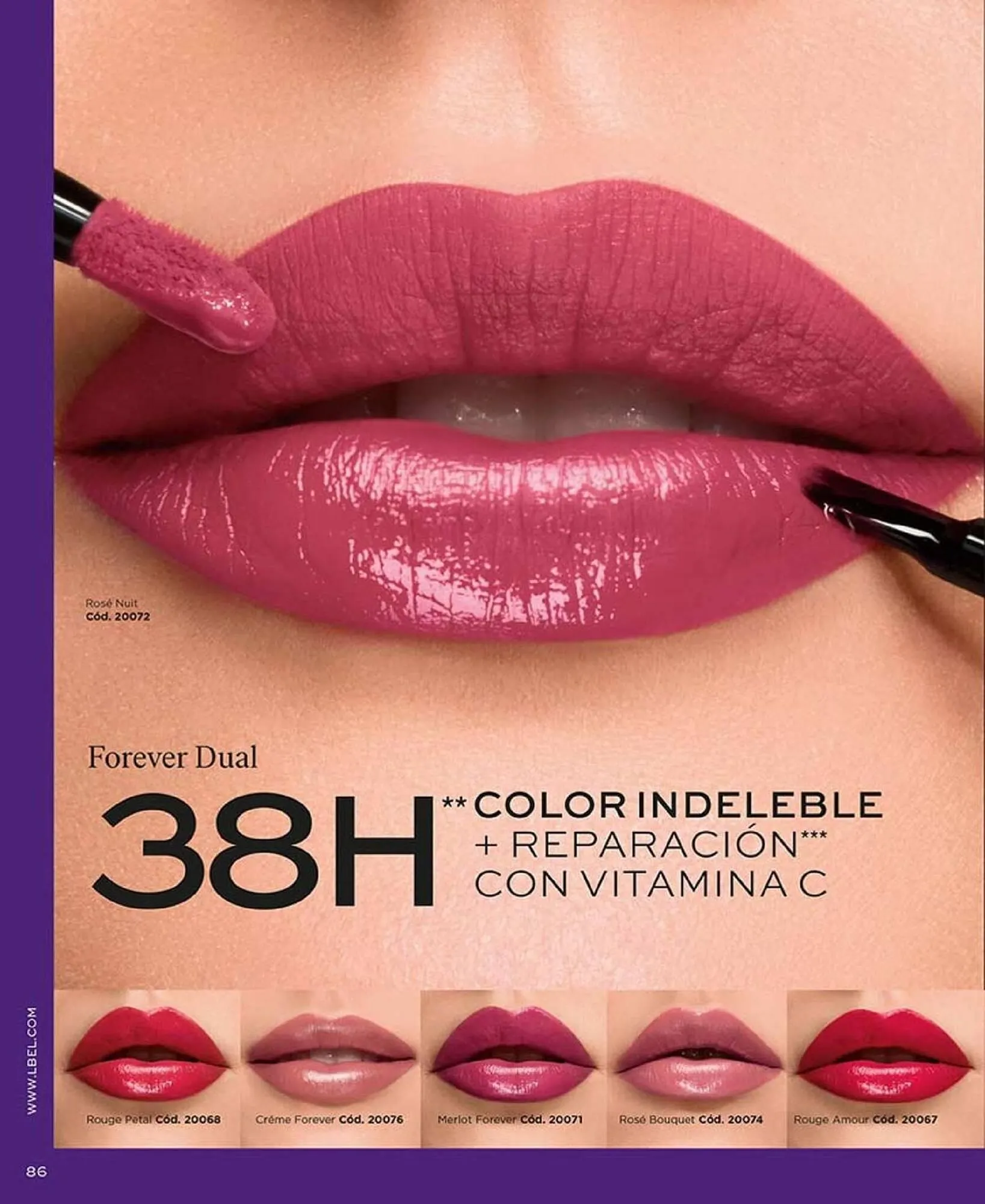 Catalogo de Catálogo L'bel 12 de febrero al 31 de marzo 2025 - Pag 86