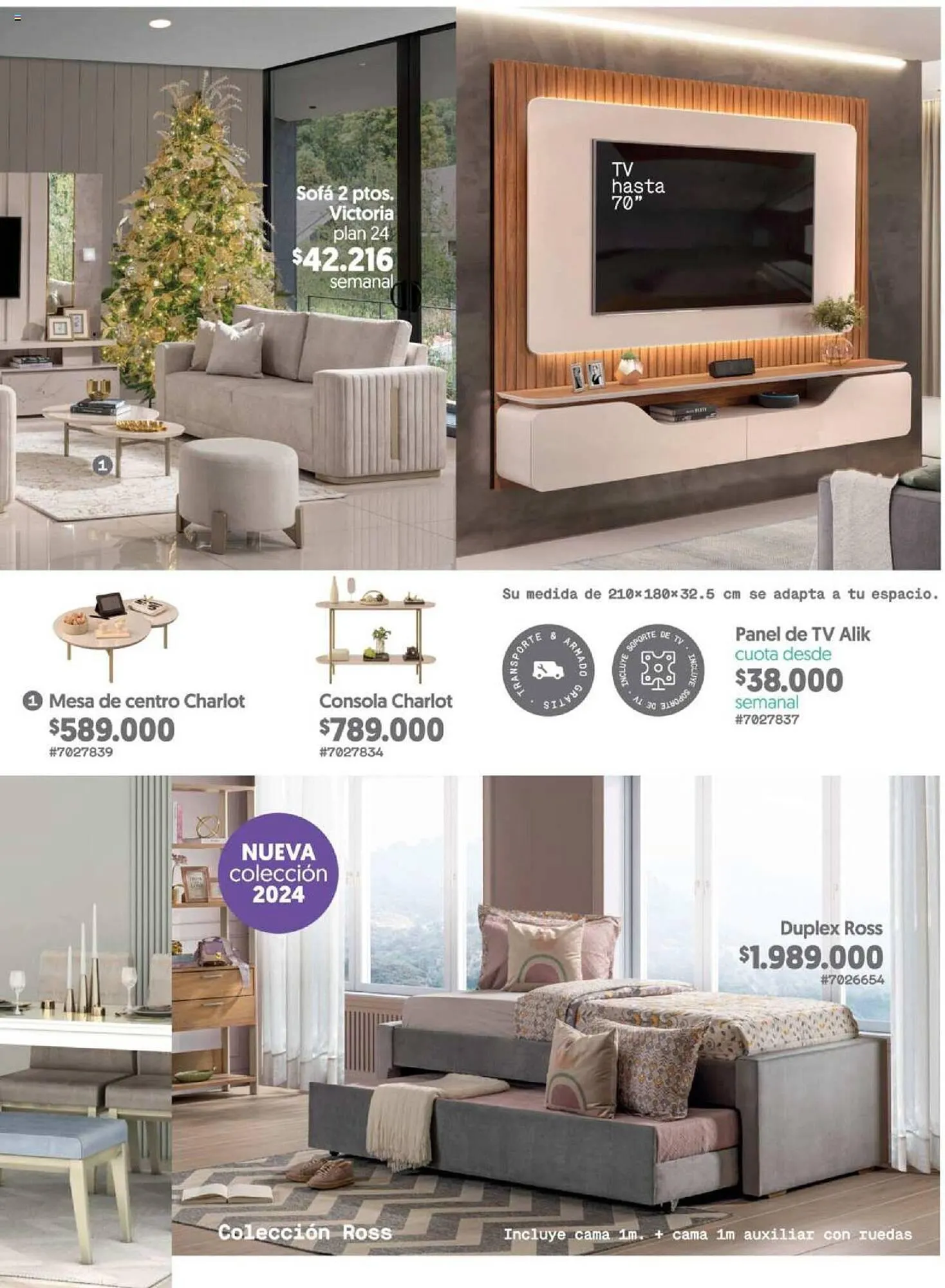 Catalogo de Catálogo Muebles Jamar 23 de noviembre al 31 de enero 2024 - Pag 21