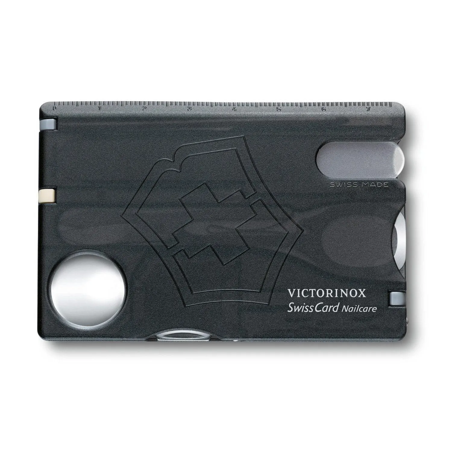SWISSCARD NAILCARE, VICTORINOX NEGRO TRANSPARENTE 0.7240.T3