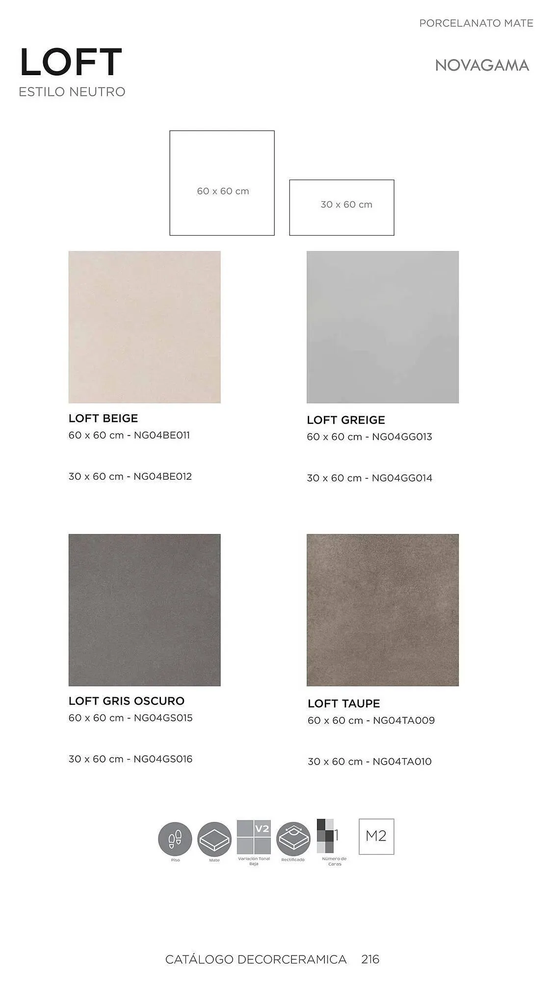 Catalogo de Catálogo Decorceramica 6 de noviembre al 6 de mayo 2025 - Pag 216