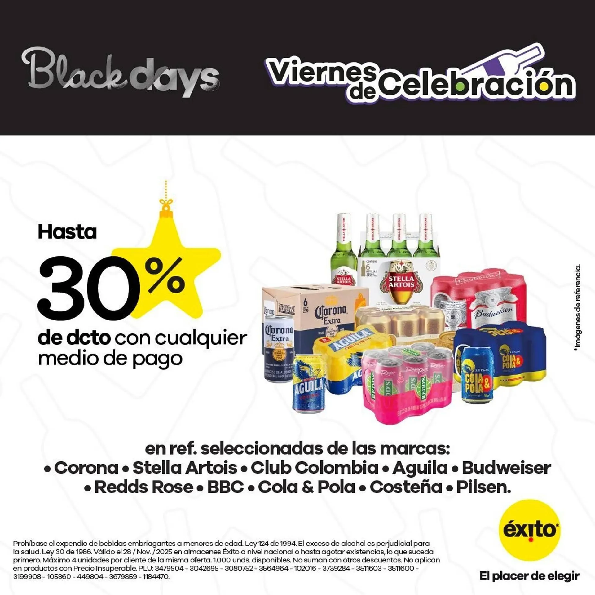 Catalogo de Catálogo Éxito 28 de noviembre al 30 de noviembre 2025 - Pag 3
