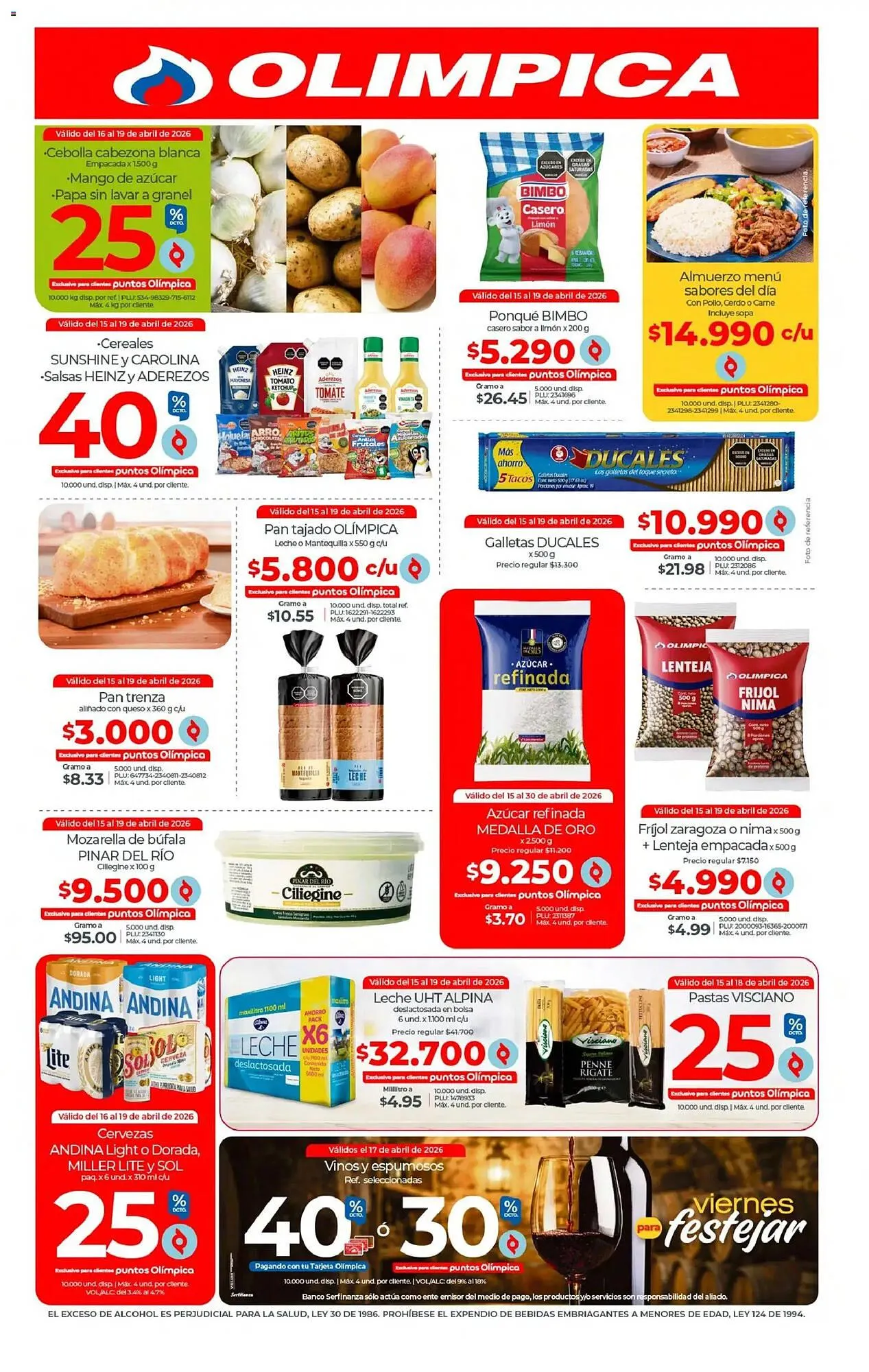 Catalogo de Catálogo Olímpica 15 de abril al 20 de abril 2026 - Pag 2