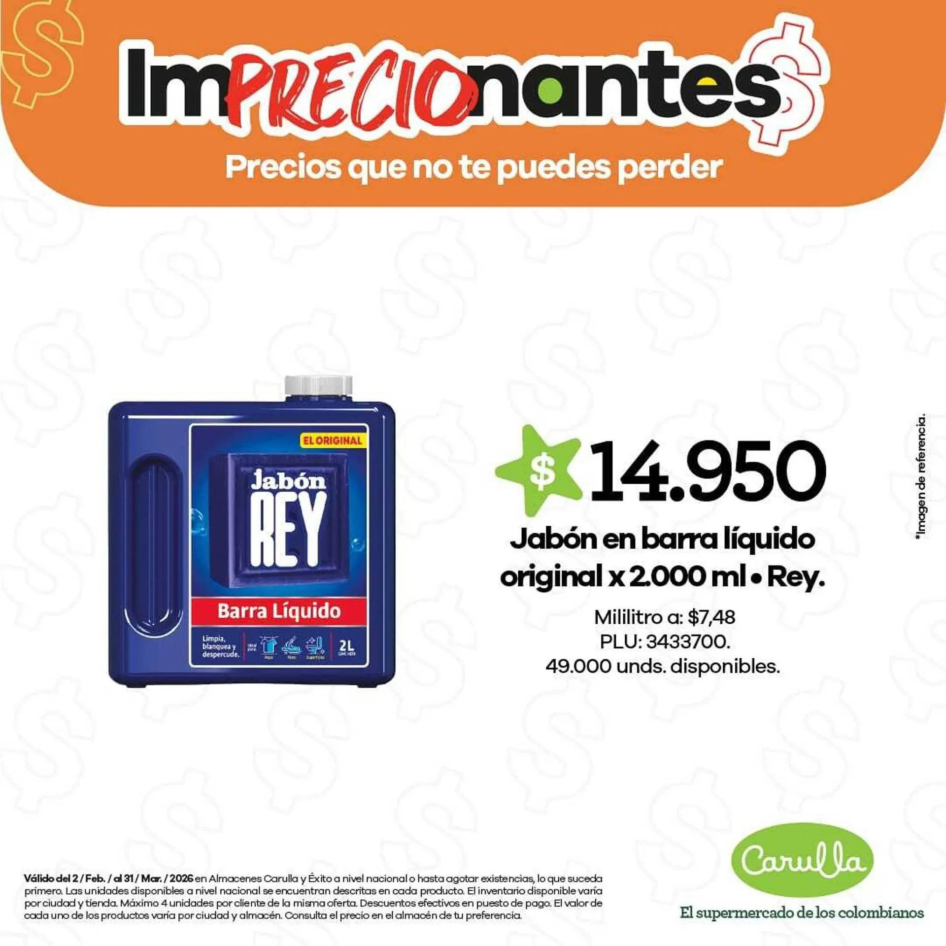 Catalogo de Catálogo Carulla 3 de febrero al 31 de marzo 2026 - Pag 3