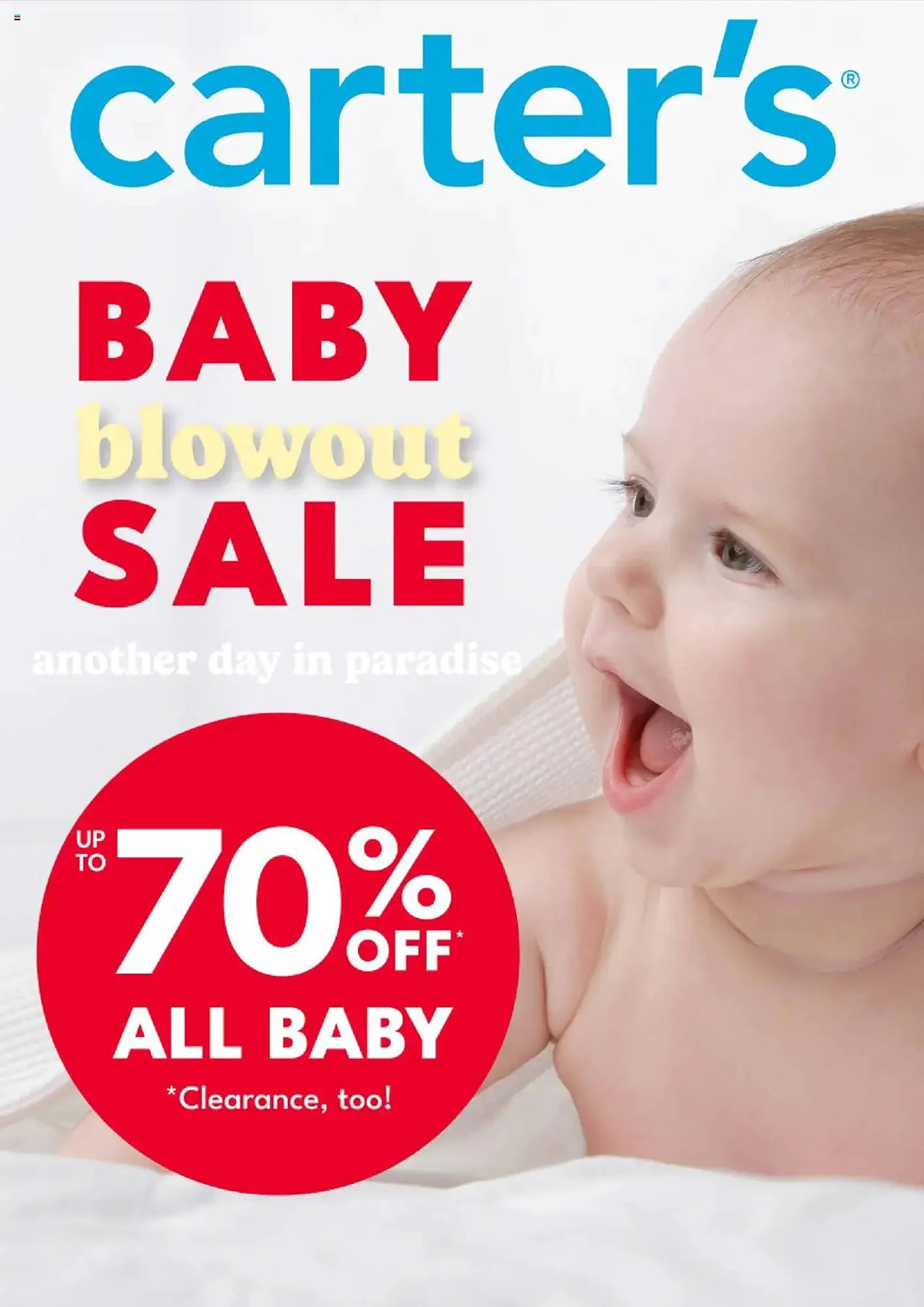 Catalogo de Catálogo Carter's 9 de abril al 4 de mayo 2025 - Pag 1