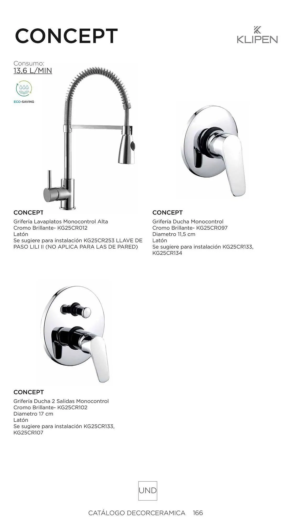 Catalogo de Catálogo Decorceramica 6 de noviembre al 6 de mayo 2025 - Pag 166