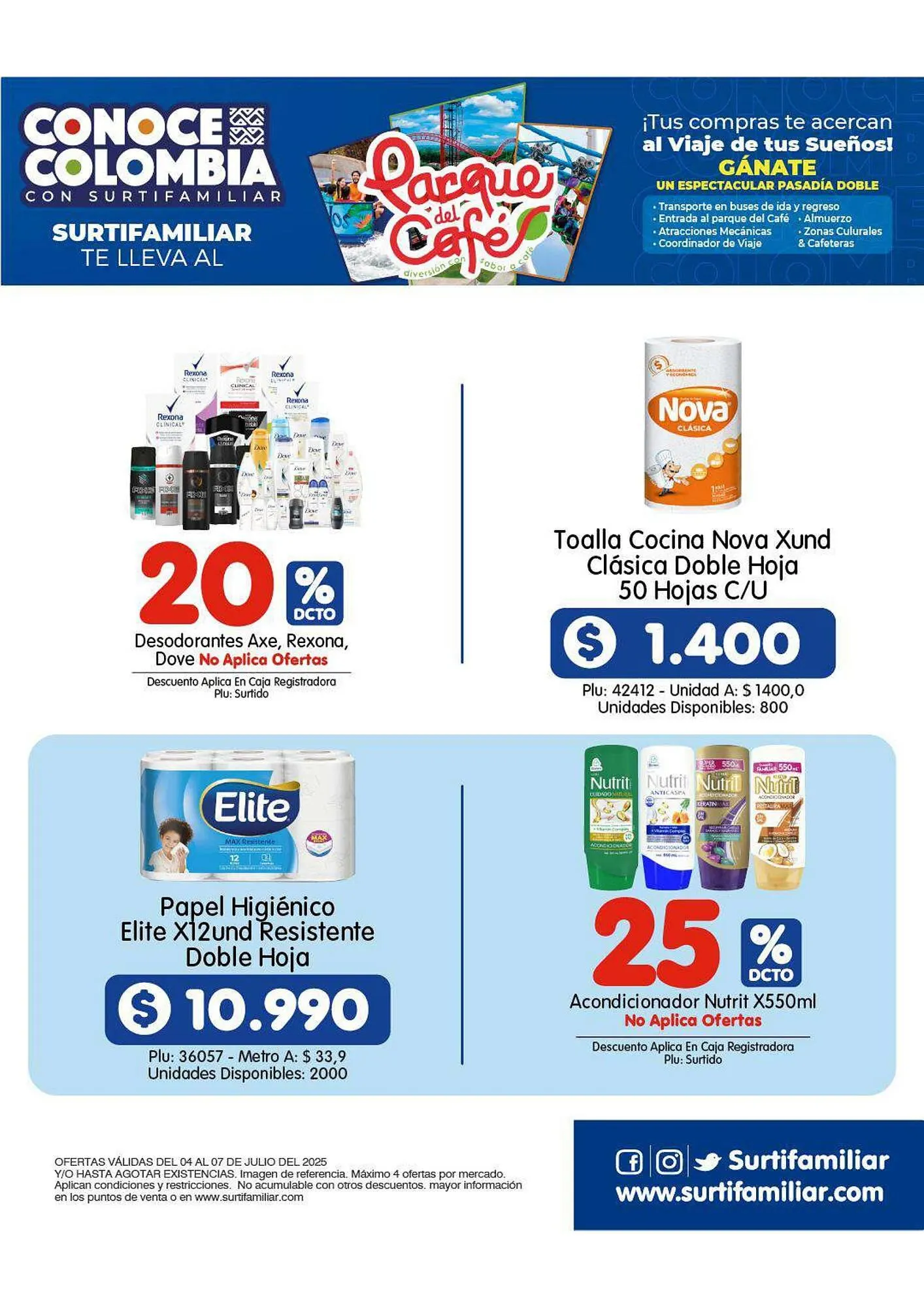 Catalogo de Catálogo Surtifamiliar 4 de julio al 7 de julio 2025 - Pag 7