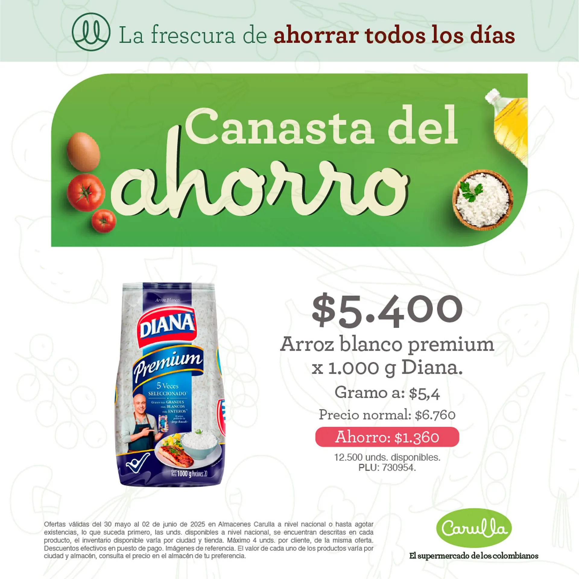 Catalogo de Catálogo Carulla 2 de junio al 3 de junio 2025 - Pag 1