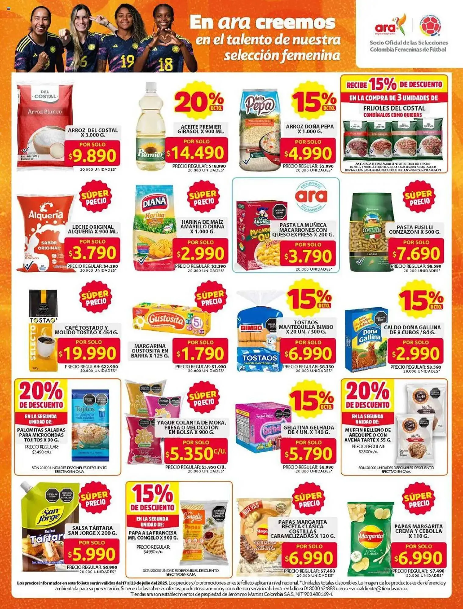 Catalogo de Catálogo Ara 17 de julio al 24 de julio 2025 - Pag 2