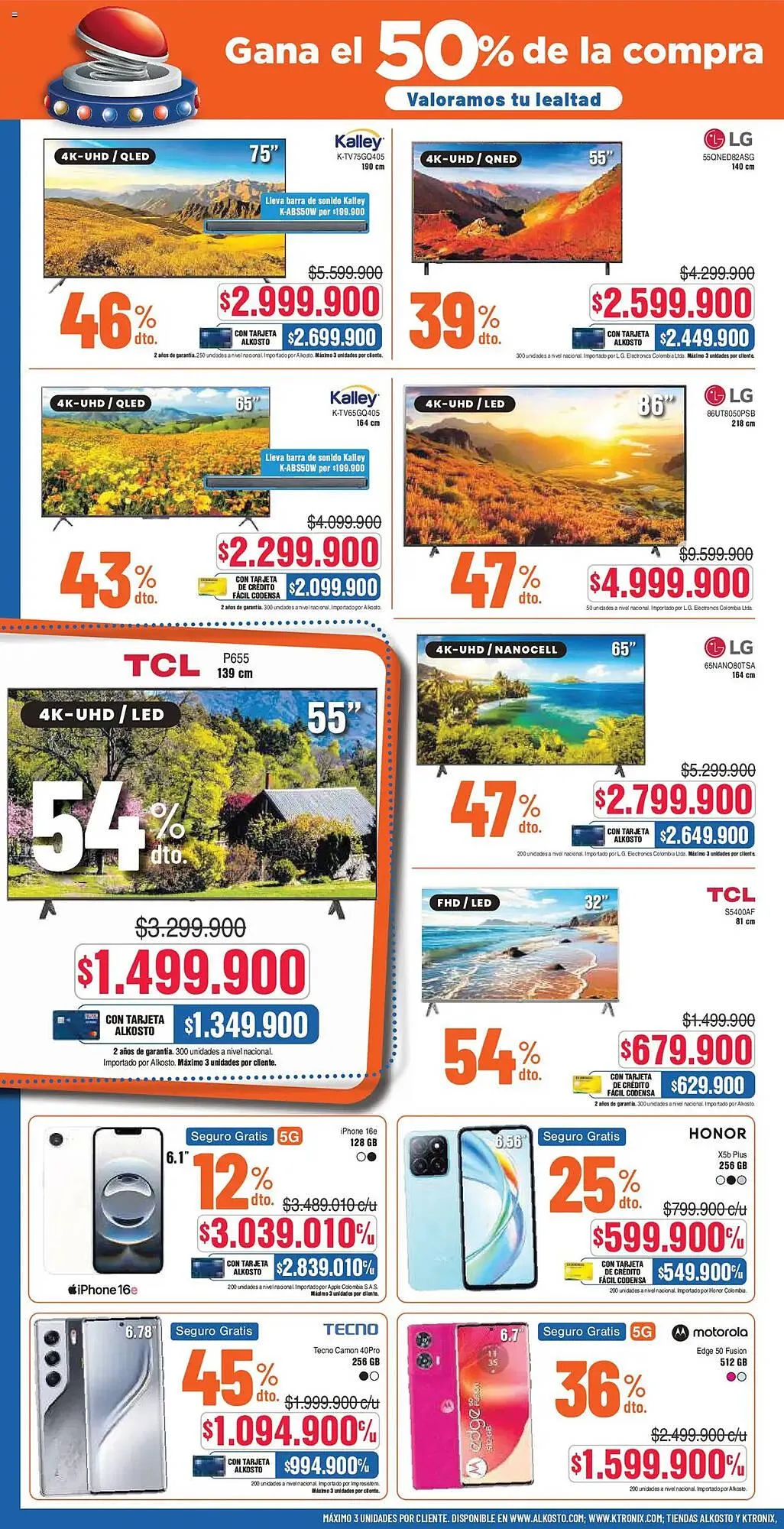 Catalogo de Catálogo Alkosto 12 de julio al 19 de julio 2025 - Pag 6