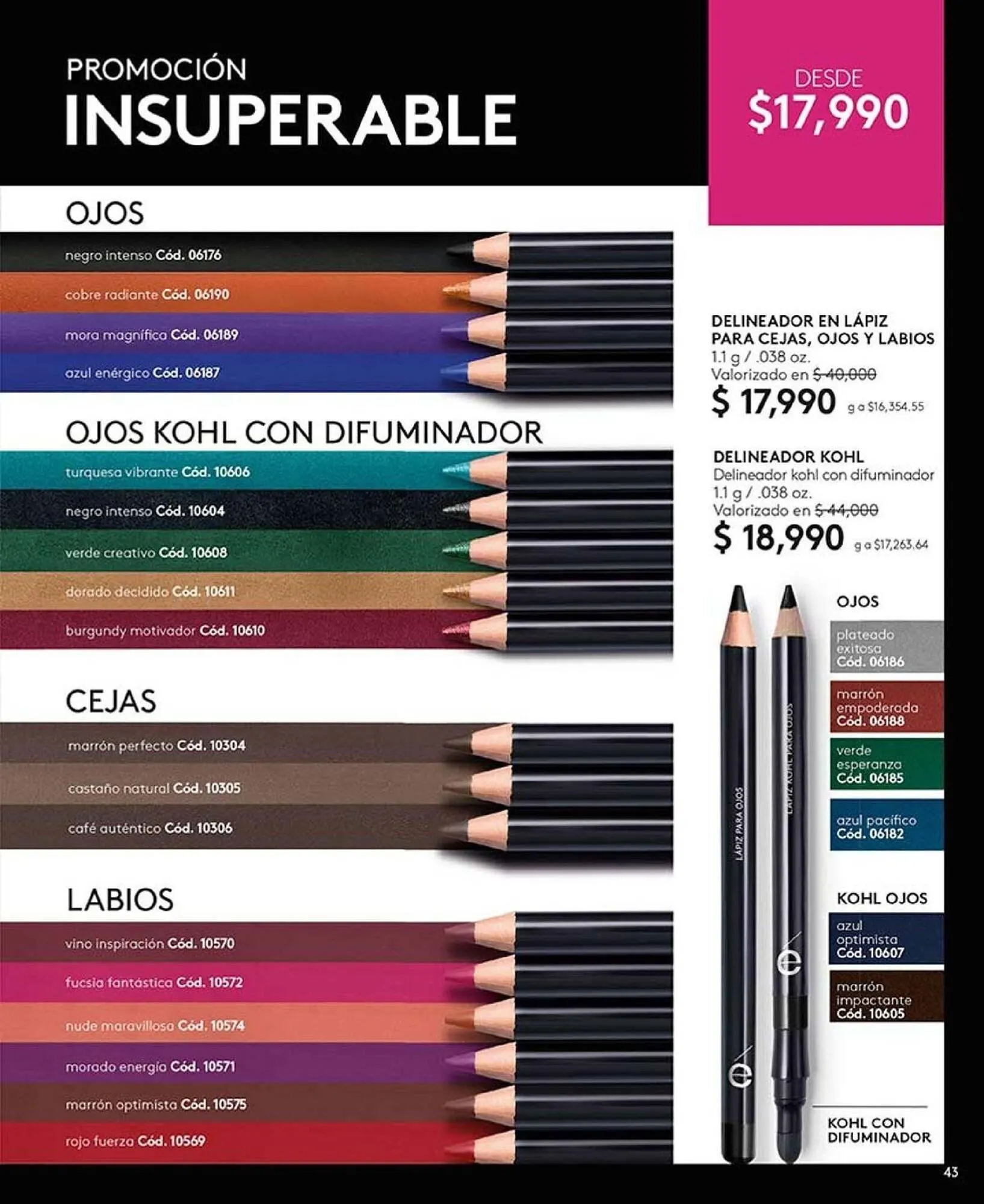 Catalogo de Catálogo L'bel 10 de octubre al 10 de octubre 2025 - Pag 43