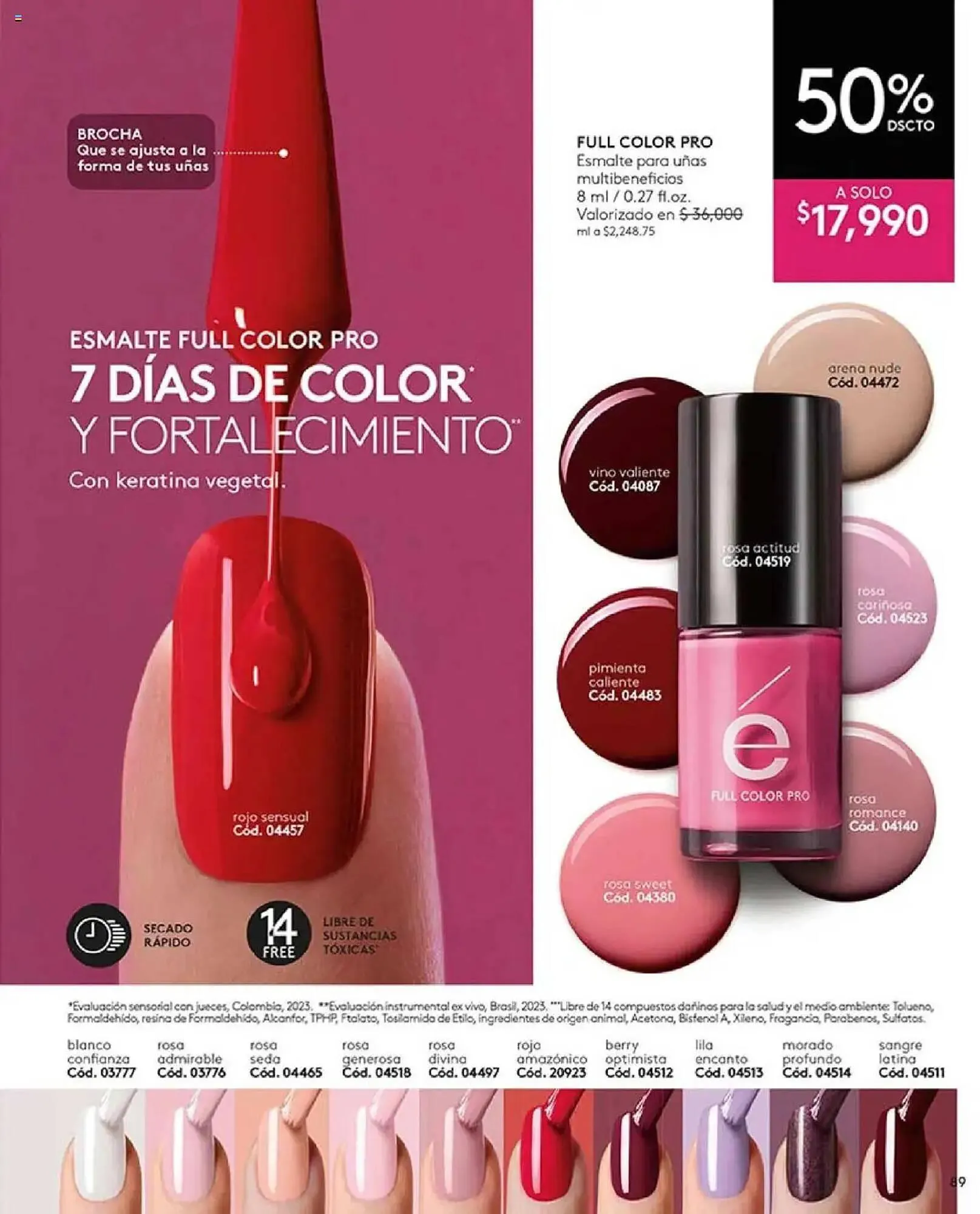 Catalogo de Catálogo Ésika 29 de julio al 16 de septiembre 2025 - Pag 89