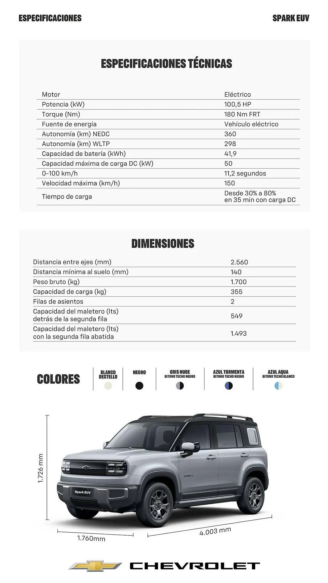 Catalogo de Catálogo Chevrolet 11 de noviembre al 30 de noviembre 2026 - Pag 2