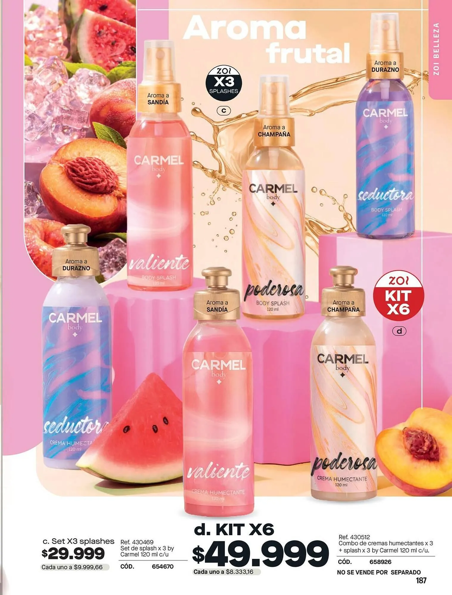 Catalogo de Catálogo Carmel 1 de agosto al 31 de agosto 2026 - Pag 187