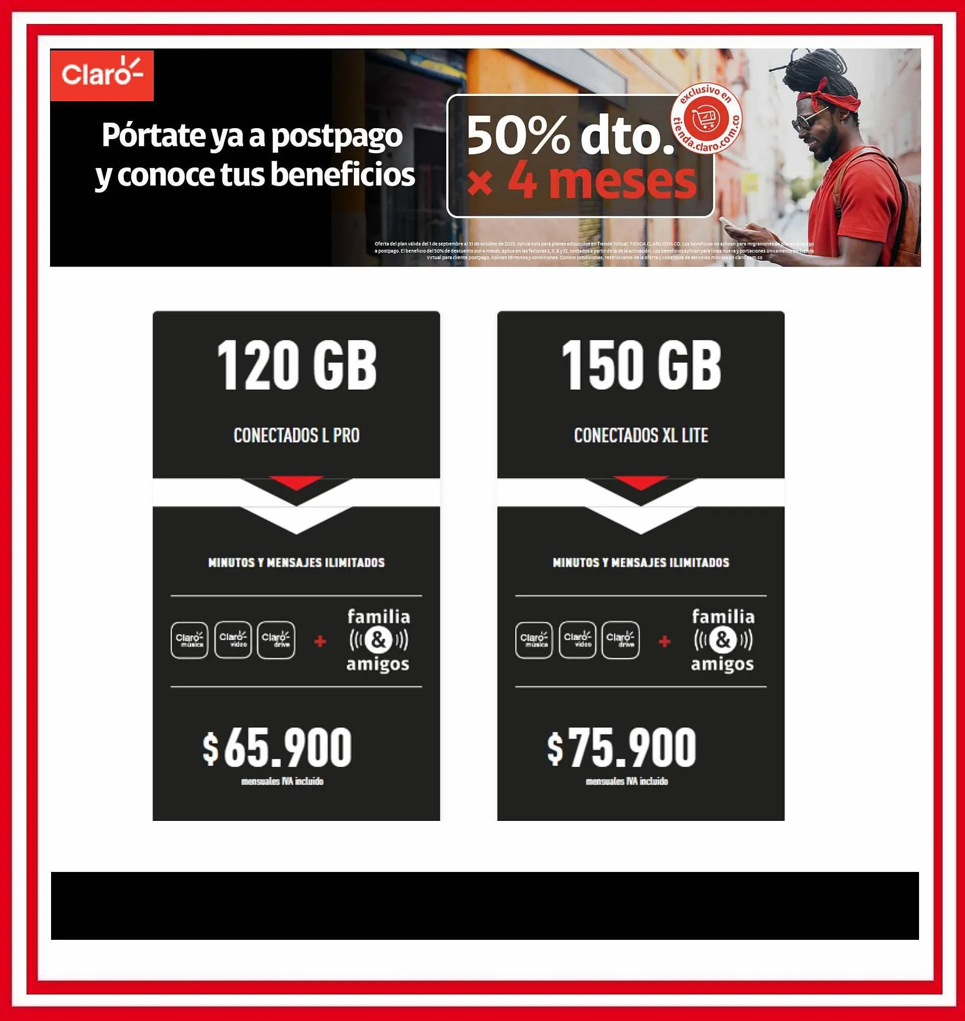 Catalogo de Catálogo Claro 12 de septiembre al 31 de octubre 2023 - Pag 2