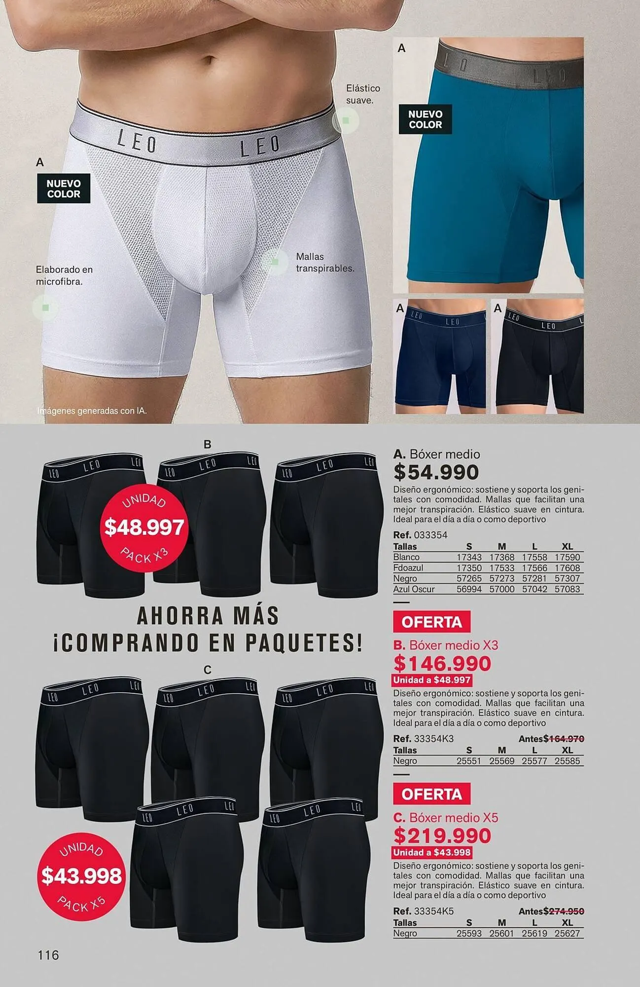 Catalogo de Catálogo Leonisa 4 de agosto al 24 de agosto 2026 - Pag 116
