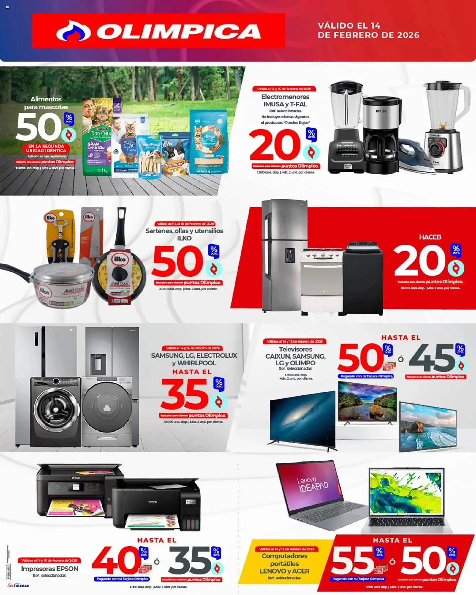 Catalogo de Catálogo Olímpica 14 de febrero al 18 de febrero 2026 - Pag 9