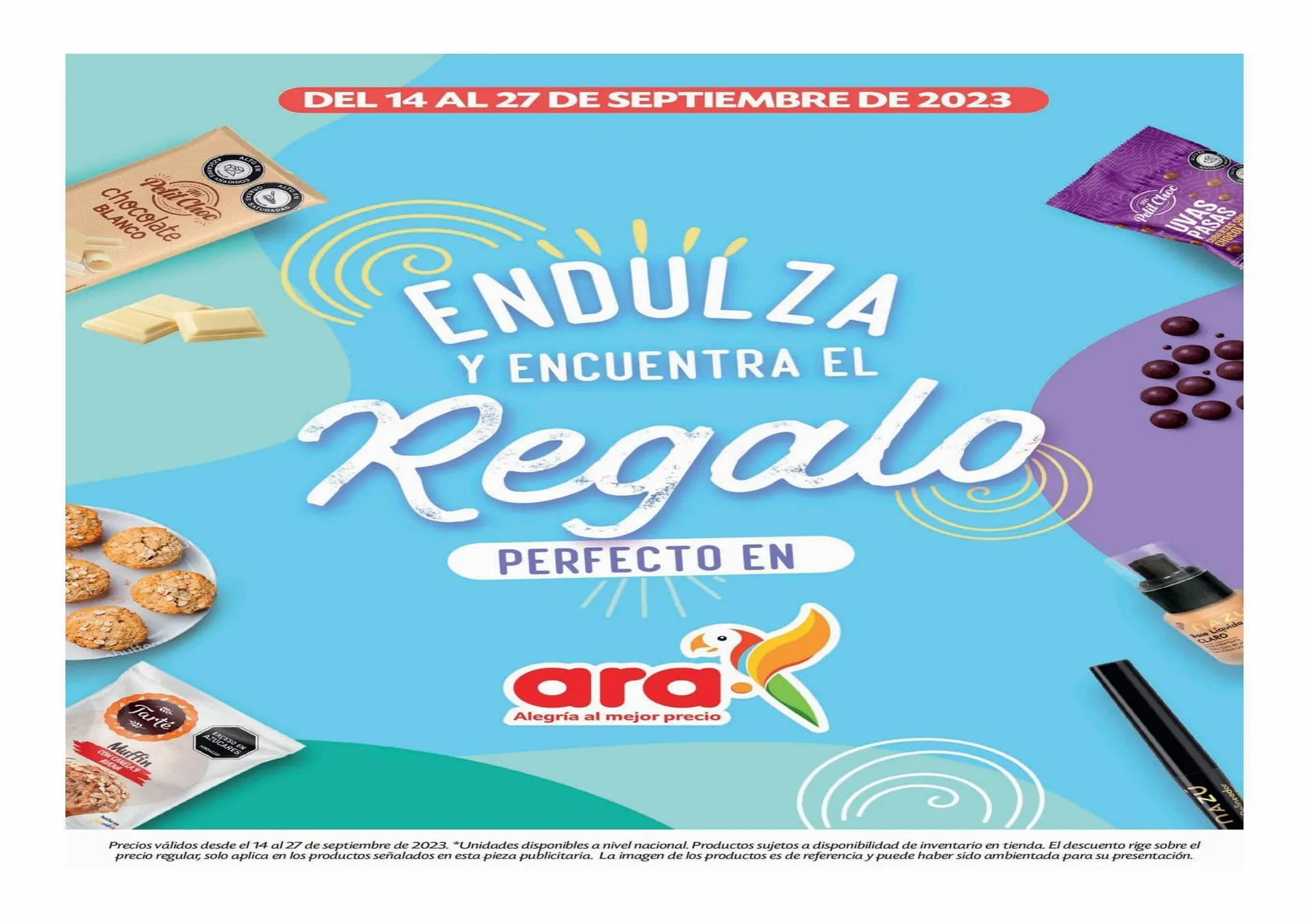 Catalogo de Catálogo Ara 15 de septiembre al 27 de septiembre 2023 - Pag 1