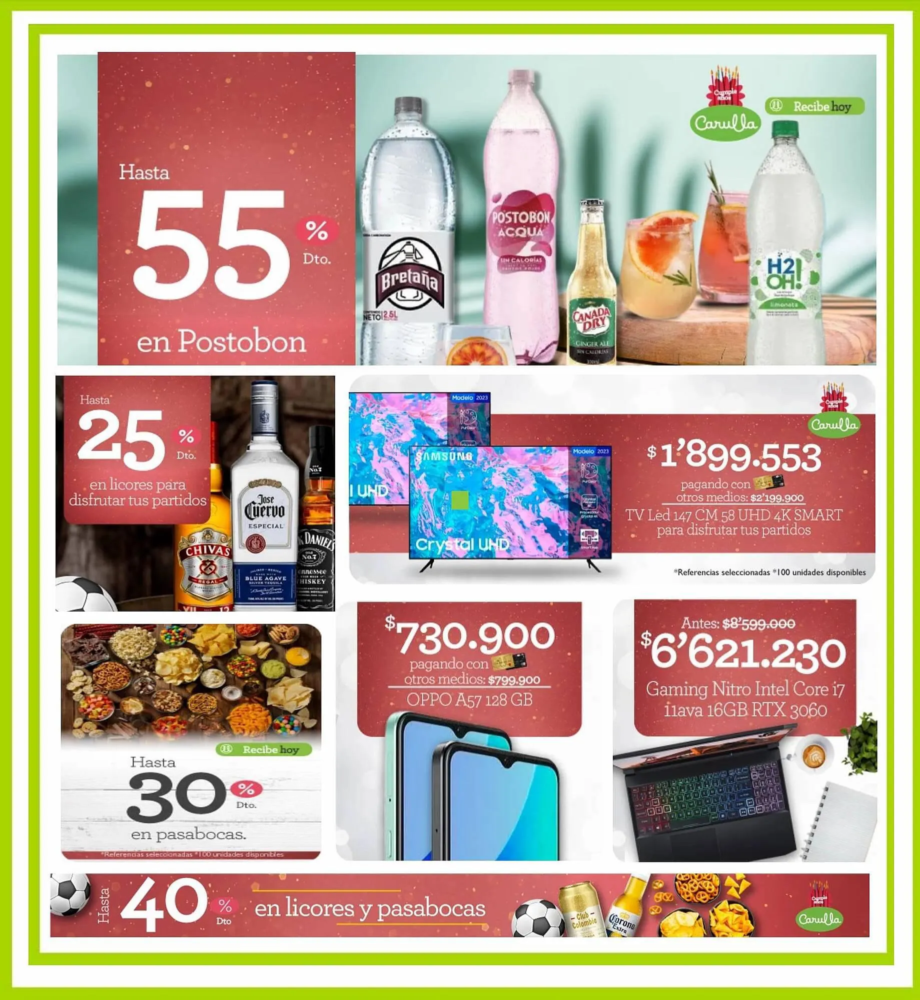 Catalogo de Catálogo Carulla 7 de septiembre al 20 de septiembre 2023 - Pag 1