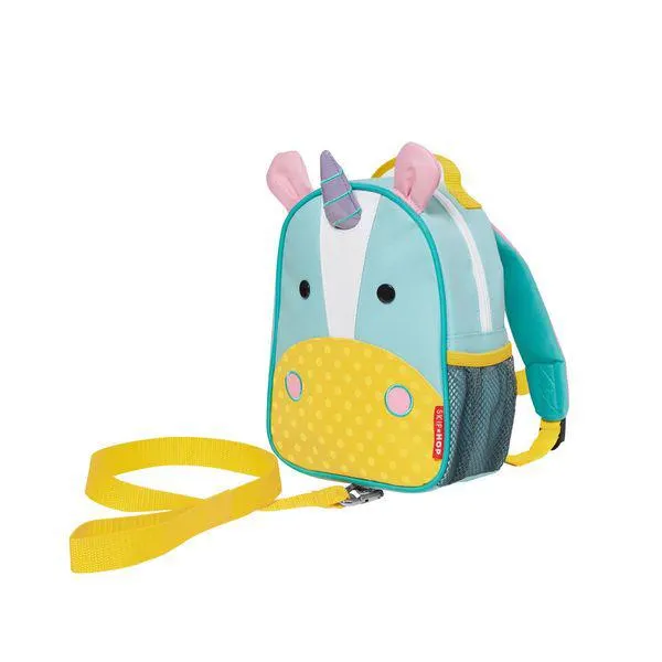 Mini Mochila con Arnés de Seguridad Unicornio 24 cm - Skip Hop