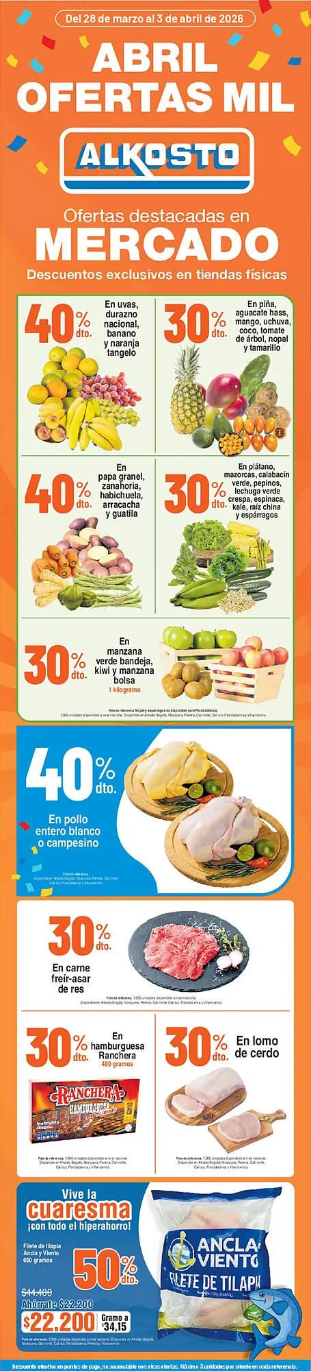 Catalogo de Catálogo Alkosto 28 de marzo al 4 de abril 2026 - Pag 1