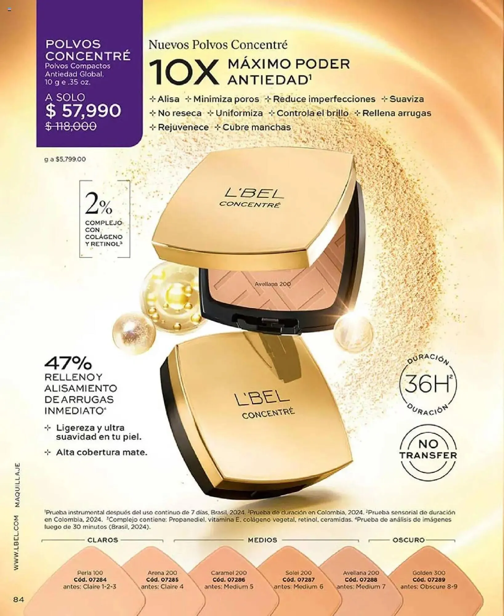 Catalogo de Catálogo L'bel 29 de julio al 16 de septiembre 2025 - Pag 84