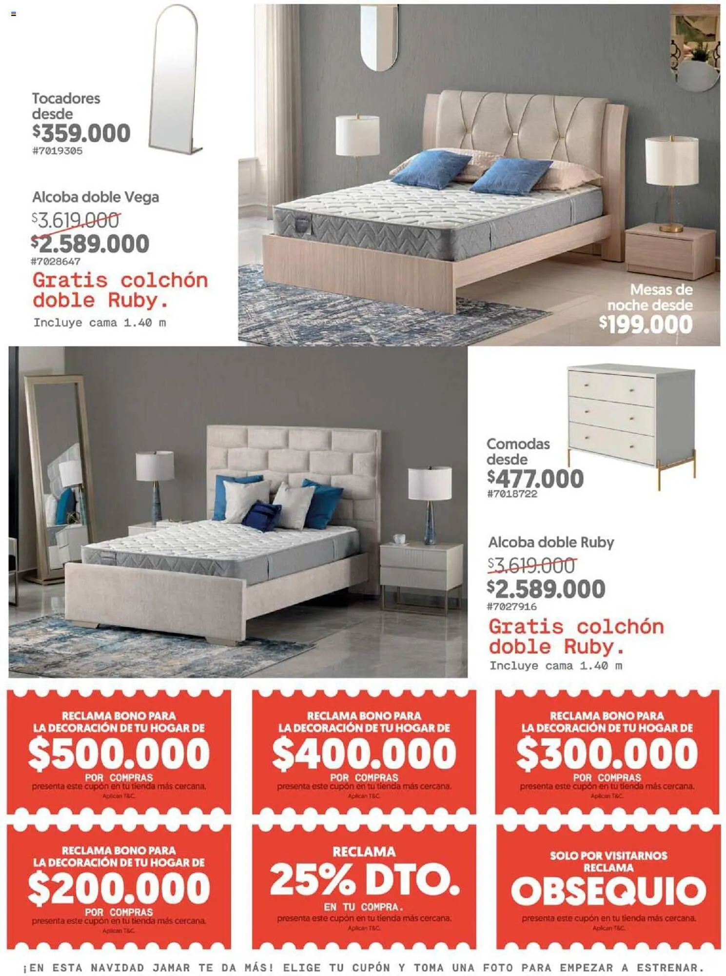 Catalogo de Catálogo Muebles Jamar 23 de noviembre al 31 de enero 2024 - Pag 17