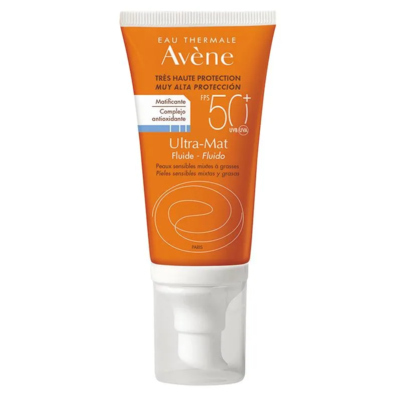 Protector Solar Ultra Mat Fluido Avène Spf 50+ 50 Ml