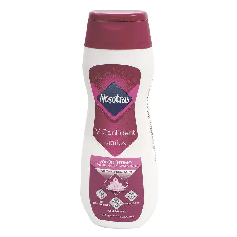 Jabón Íntimo Nosotras V-Confident X200ml