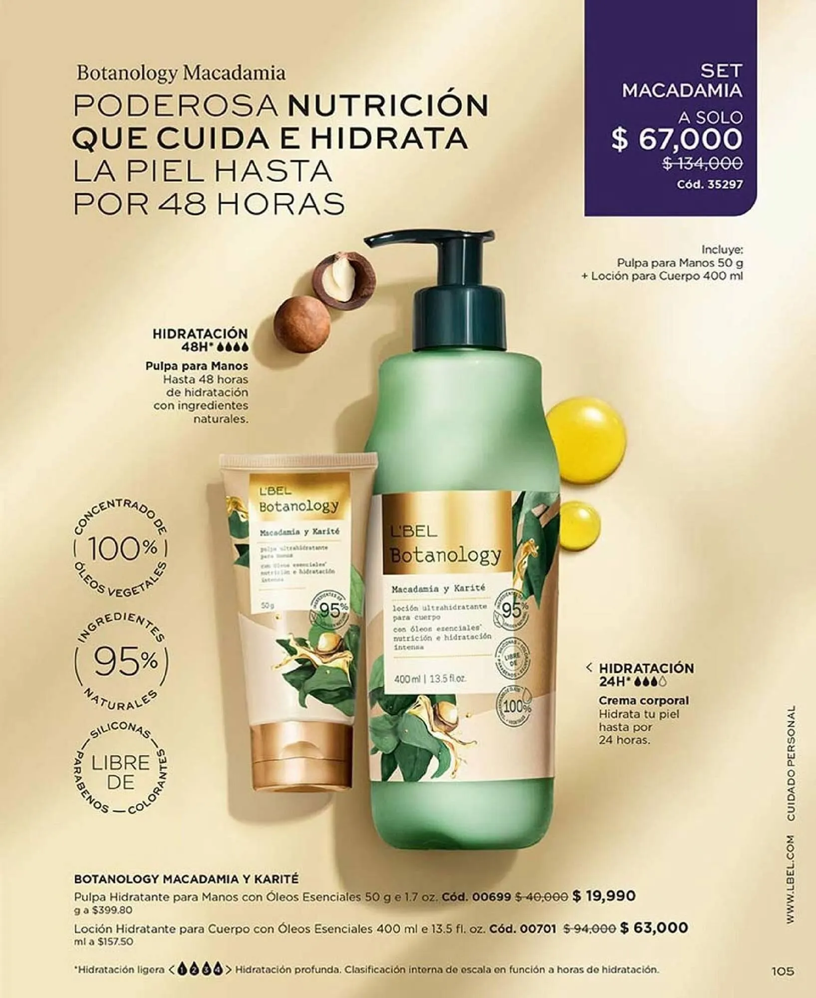 Catalogo de Catálogo L'bel 25 de marzo al 30 de abril 2025 - Pag 105