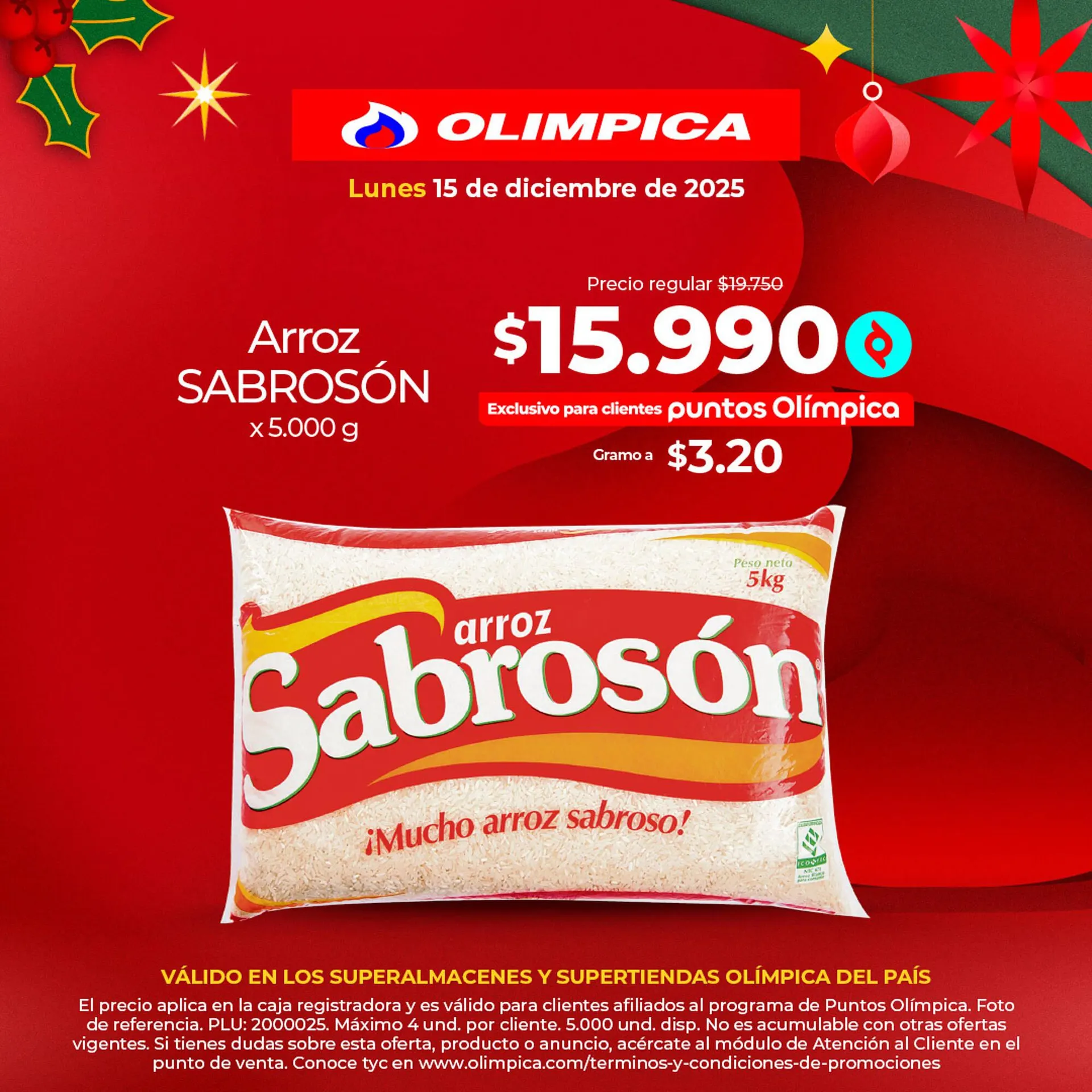 Catalogo de Catálogo Olímpica 15 de diciembre al 15 de diciembre 2025 - Pag 1