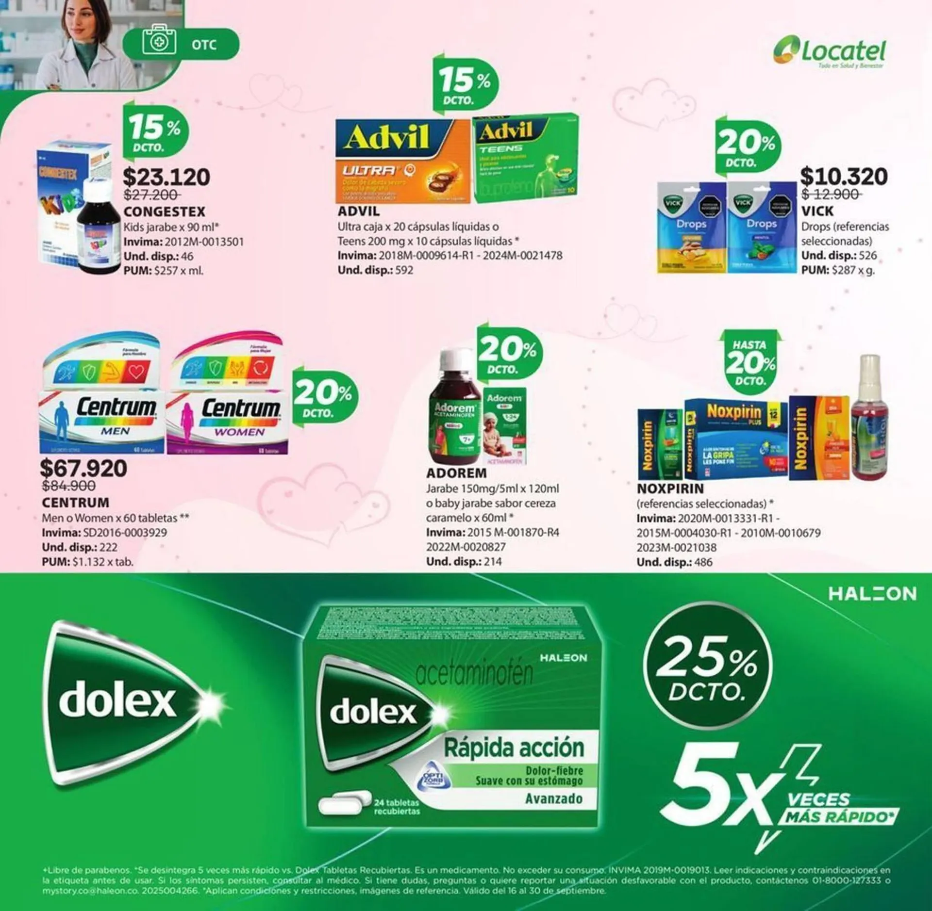 Catalogo de Catálogo Locatel 17 de septiembre al 30 de septiembre 2025 - Pag 8