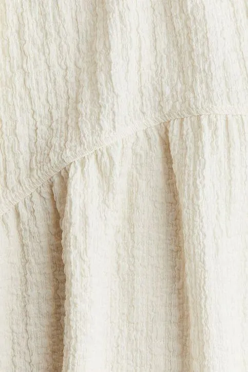 Vestido en punto con textura