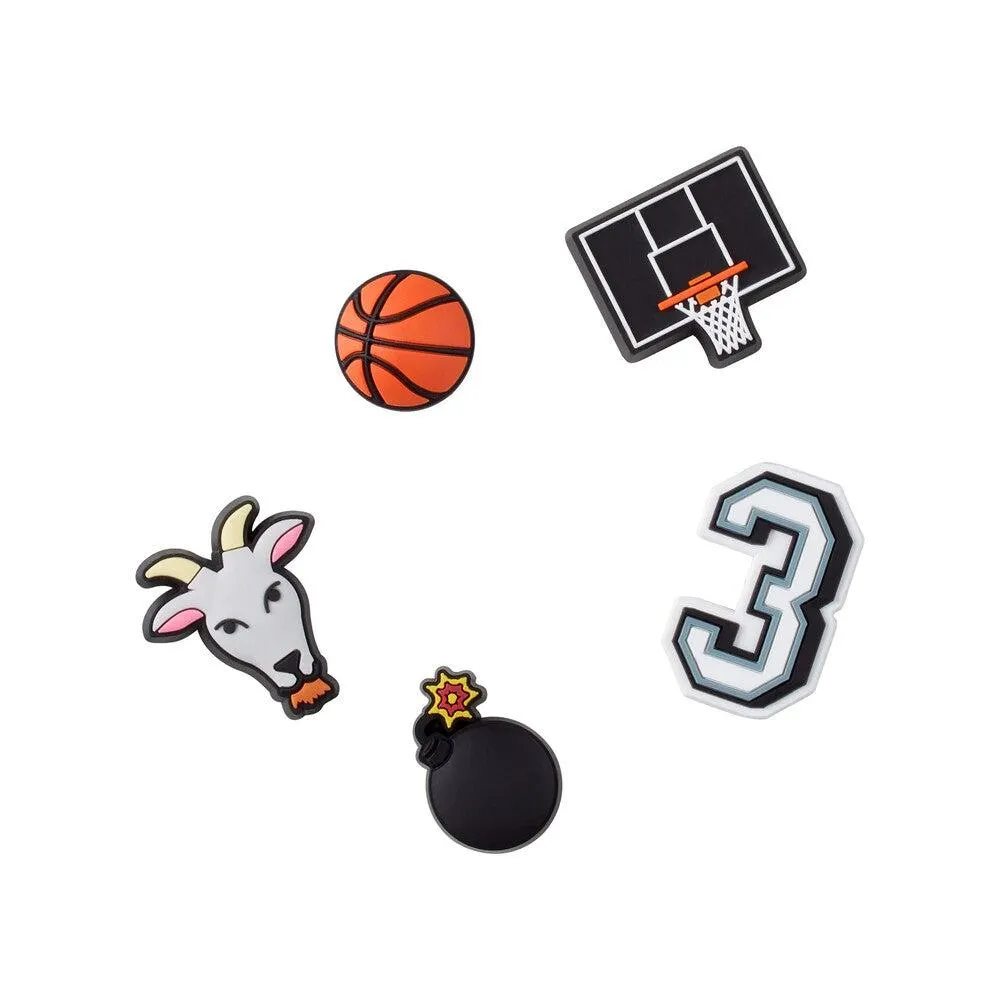 JIBBITZ UNISEX BASKETBALL STAR 5 PACK DEPORTES