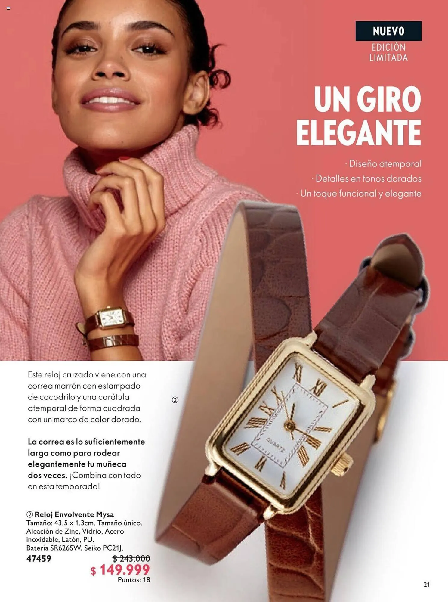Catalogo de Catálogo Oriflame 28 de septiembre al 18 de octubre 2024 - Pag 21