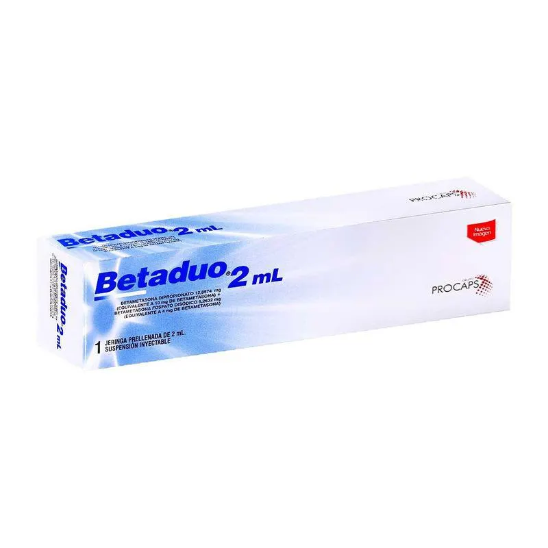 Betaduo Jeringa Prellenada X 2 Ml