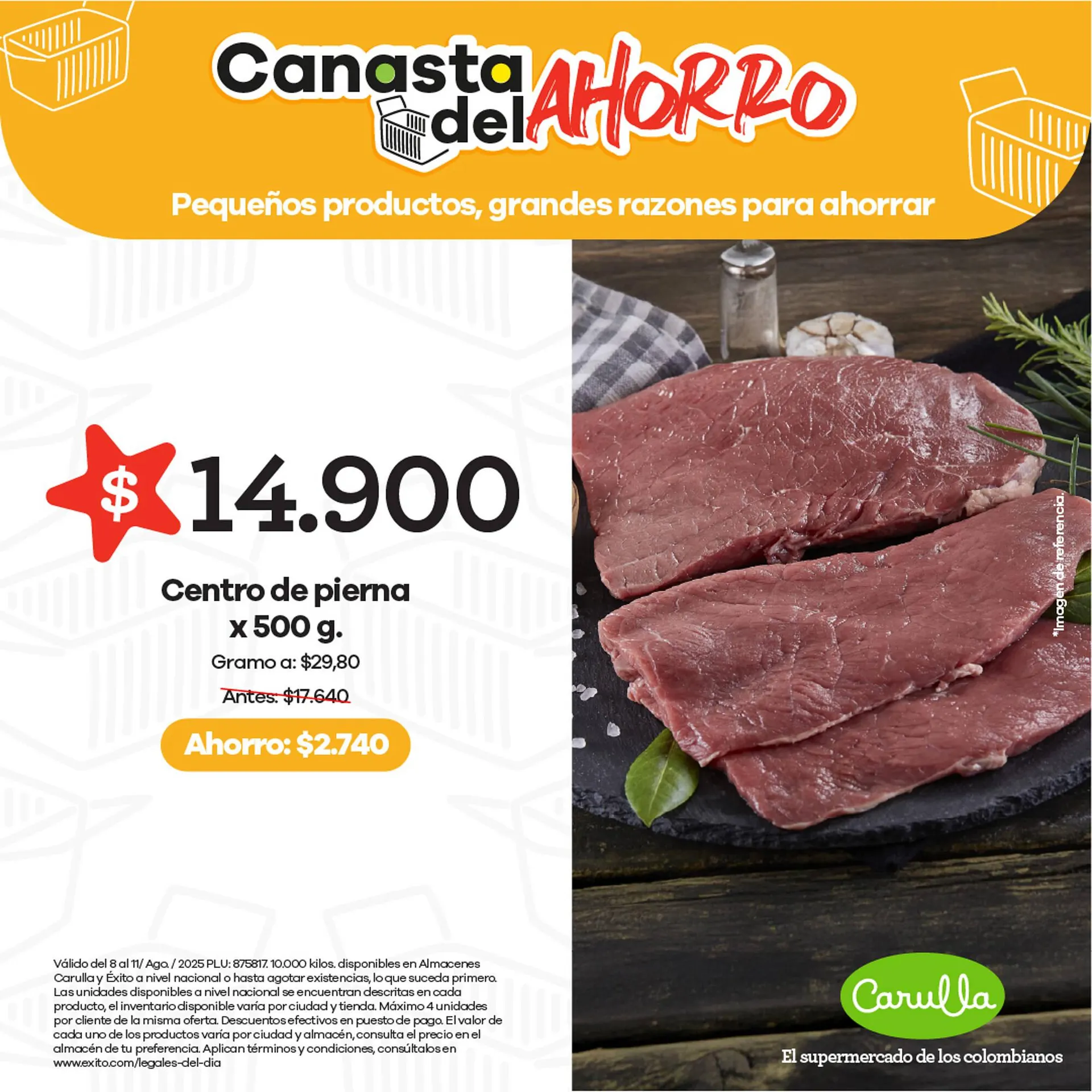 Catalogo de Catálogo Carulla 8 de agosto al 11 de agosto 2025 - Pag 3