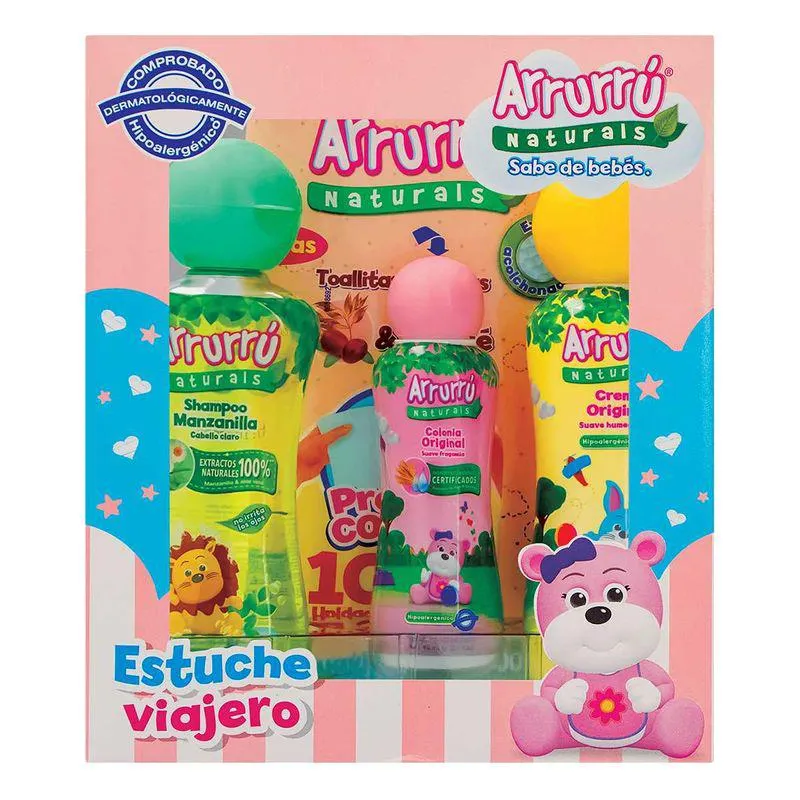 Estuche Arrurru Rosado Viajero