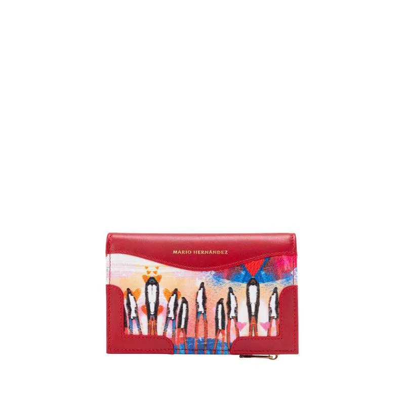 Billetera denise amar sobre oleo Debilzan