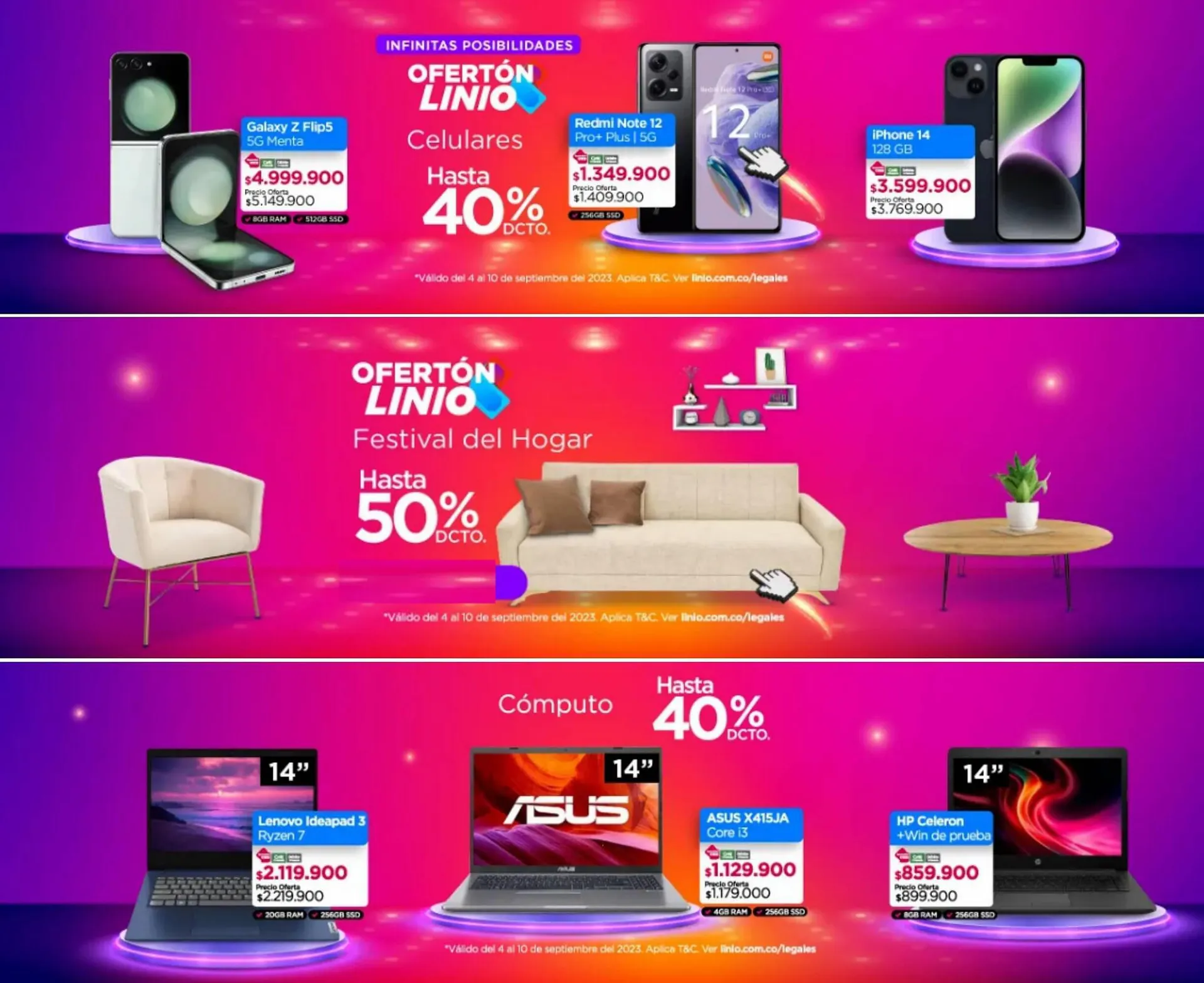 Catalogo de Catálogo Linio 7 de septiembre al 10 de septiembre 2023 - Pag 1