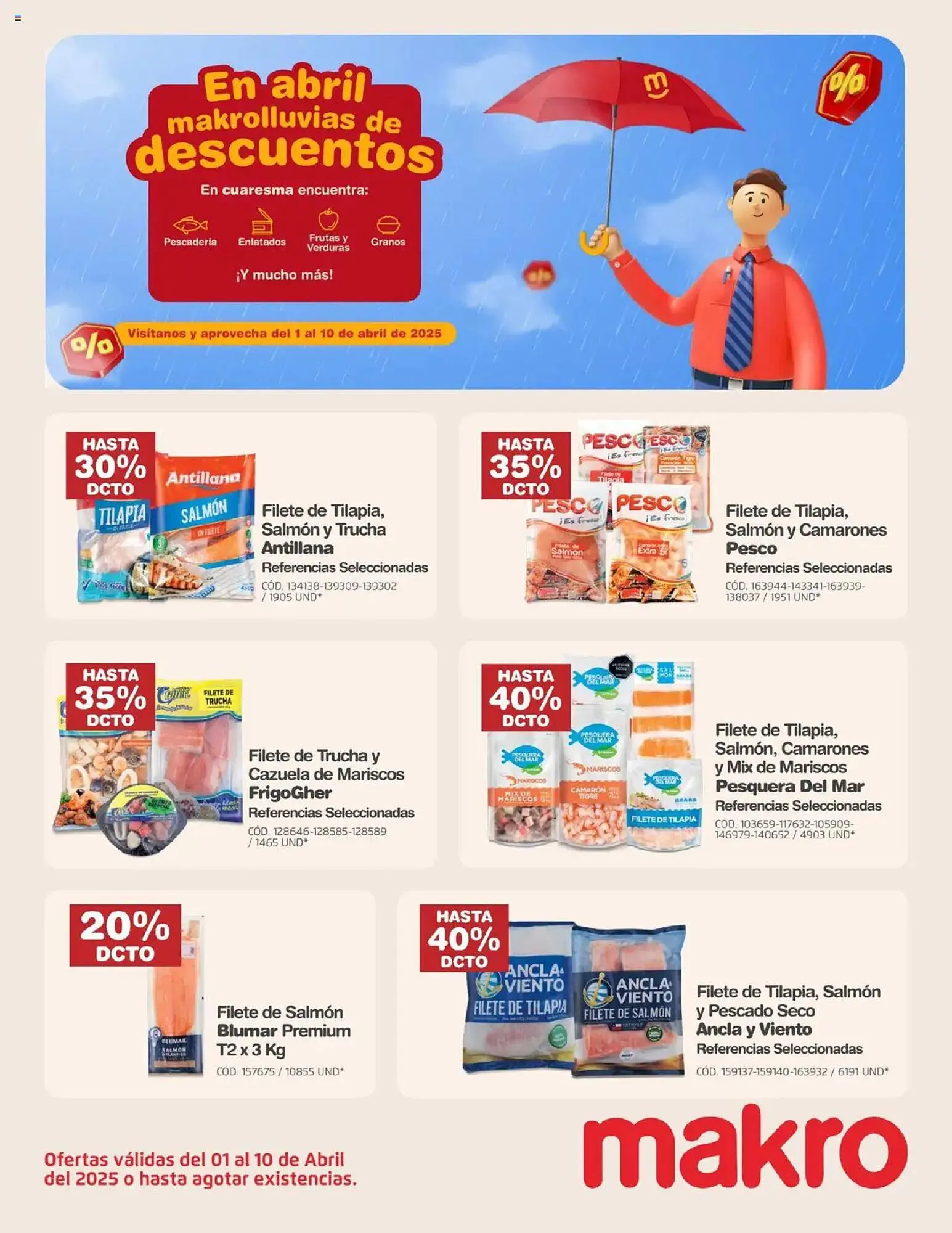 Catalogo de Catálogo Makro 1 de abril al 10 de abril 2025 - Pag 1