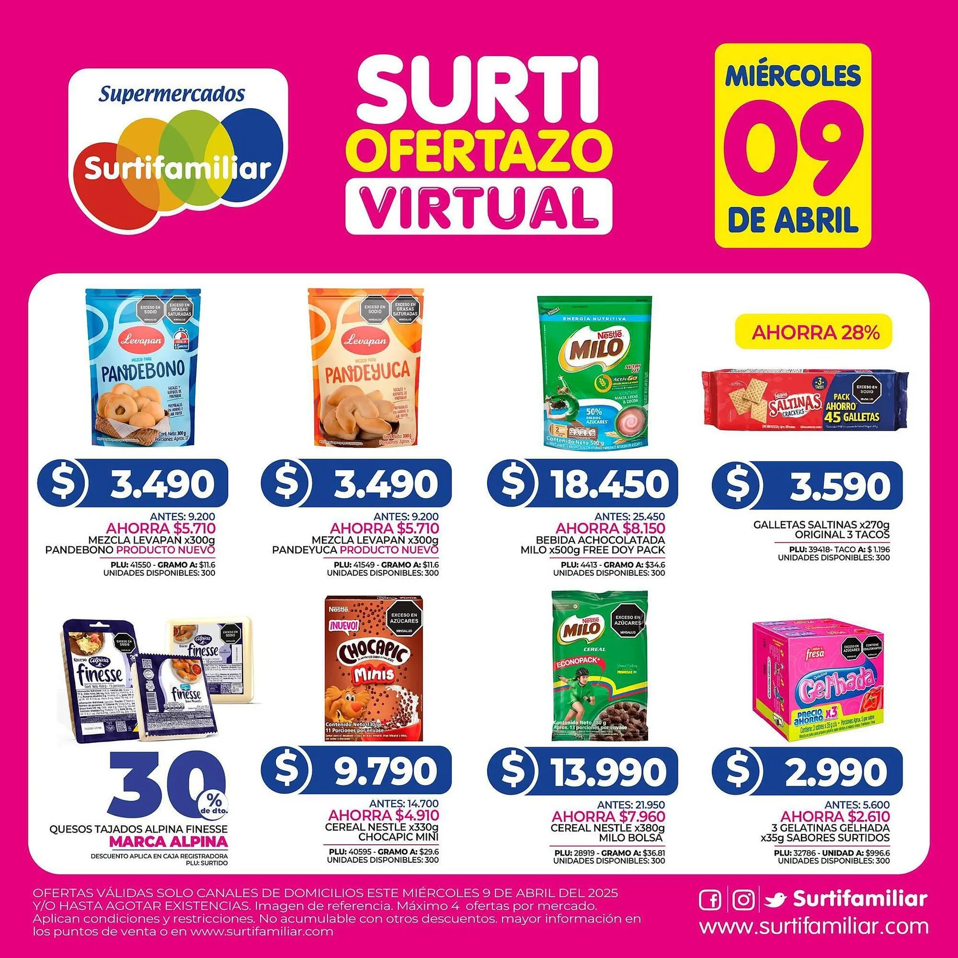 Catalogo de Catálogo Surtifamiliar 7 de abril al 9 de abril 2025 - Pag 5